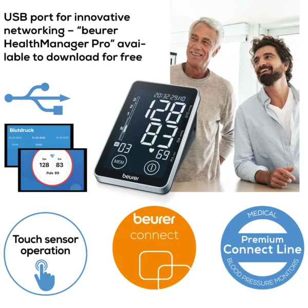 Beurer Blood pressure monitor. Includes free HealthManager software - Image 3