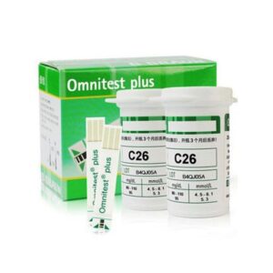 Omnitest plus test strip 50 pcs box (2 vail)