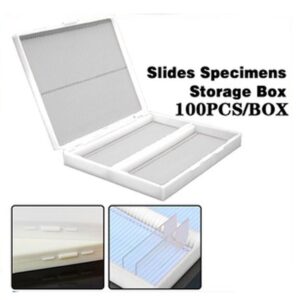 Slide Box For 100 Slides For Biology and Pathology Lab