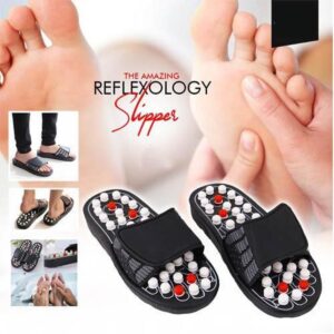 Foot Massage Slippers Reflexology Health Acupuncture Health Shoes Slipper Healthy Massager Pebble Feet