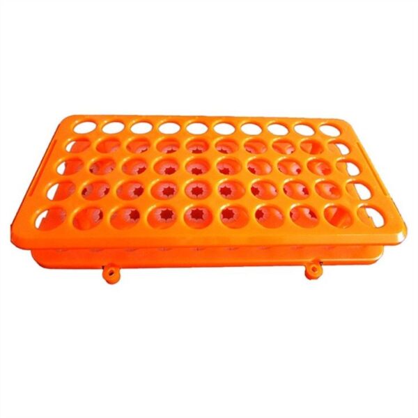 Test Tube Rack, PLASTIC MULTICOLOUR Test Tube Holder for Professional Laboratory - Image 2