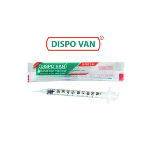 Dispo van Insulin Syringe U-100 1ml (10pcs)