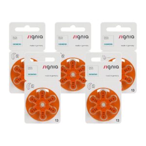 Siginia P13 Hearing Aid Battery - Orange