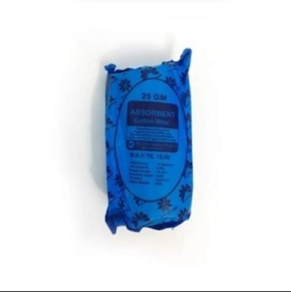 Absorbent Cotton Wool 25gm Tula Cotton Roll 4 Pcs - Image 2