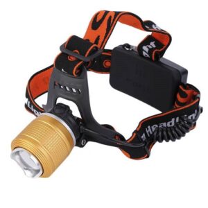 High Quality Rechargeable Led Headlight Dual Light Zoom Headlamp for Cycling BK Riding and fishing