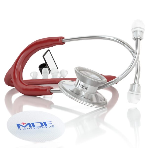 MDF Acoustica Lightweight Dual Head Stethoscope - Image 3