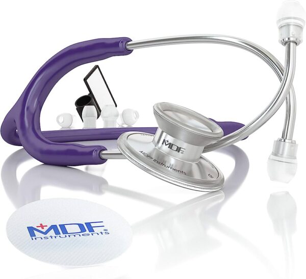 MDF Acoustica Lightweight Dual Head Stethoscope - Image 4