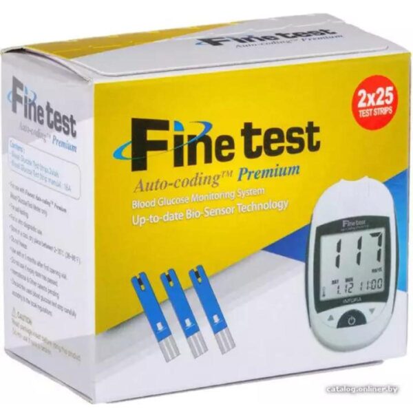 Fine Test Strip 25 Pcs vial