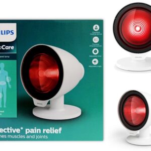 Philips Infrared Lamp Effective*, drug-free pain relief With timer