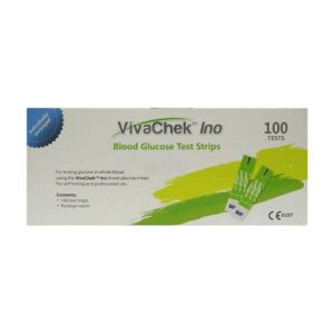 VivaChek Ino Blood Glucose Test Strip foil induvudual (10pcs)