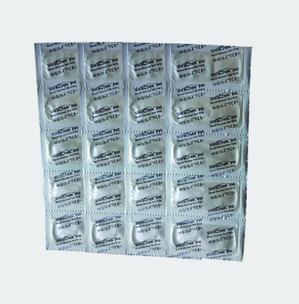 VivaChek Ino Blood Glucose Test Strip foil induvudual (10pcs) - Image 2