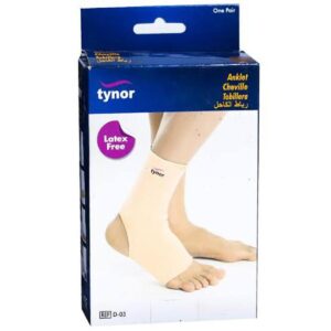 Tynor Anklet Pair D-03, Ankle Tubular Support, Medium (Size - S, M, L, XL)