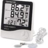 Digital LCD Thermometer Hygrometer Electronic Temperature Humidity Meter Weather Station Indoor Outdoor Tester - Image 3