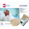 Elite Air Bubble Mattress with Adjustable Pump System for Bed sore Patients with Repair Kit - Bed Sore Prevention Kit Anti Decubitus air mattress