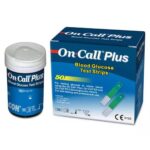 ON CALL PLUS Blood Glucose Test Strips 50 Pcs