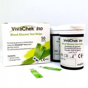 VivaChek Ino Blood Glucose Test Strip -50pcs (Vial)