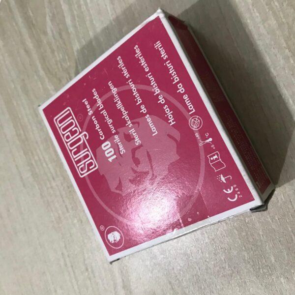 Surgeon Sterile Surgical Blades, INDIA (Box of 100 pcs)