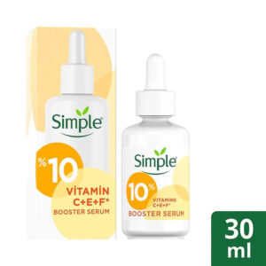 Simple Booster Serum 10% Vitamins C + E + F 30ml