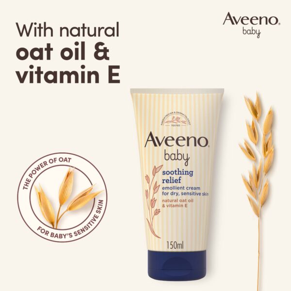 Aveeno Baby Soothing Relief Emollient Cream - Image 2