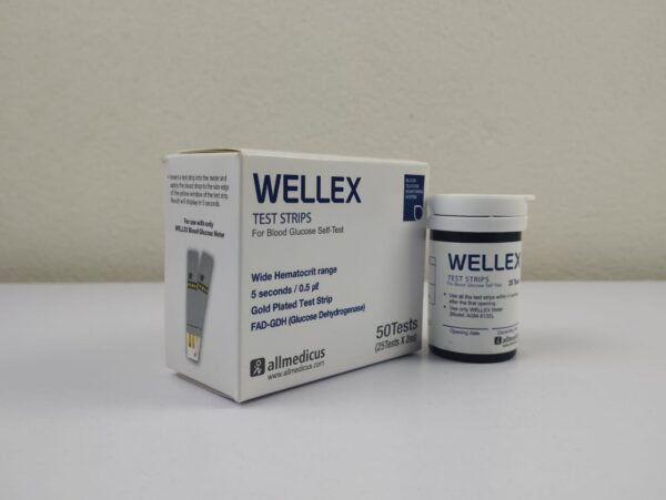 Wellex Blood Glucose Strips