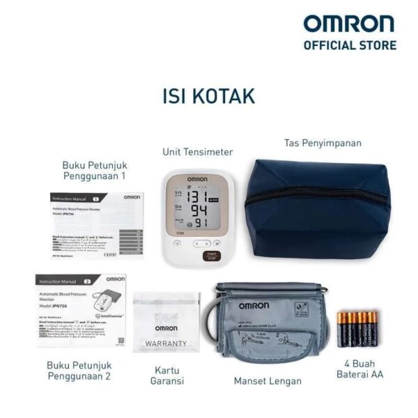 Omron Automatic Blood Pressure Monitor JPN 750 - Image 5